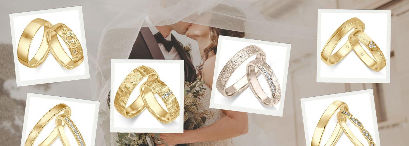 Besondere Eheringe Gold