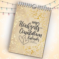 Countdown-Kalender Hochzeit