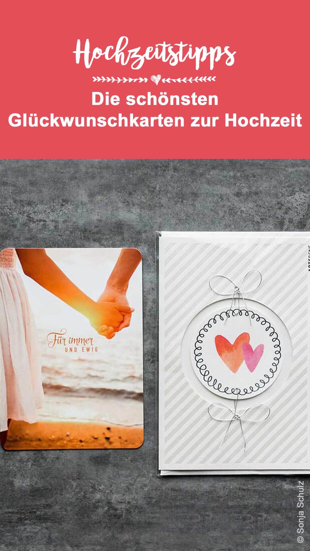 Hochzeitsglückwünsche Karte