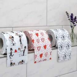 Toilettenpapier Hochzeit