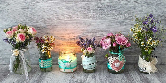 DIY: Glas Deko – 5 tolle Ideen für’s Gläser Dekorieren