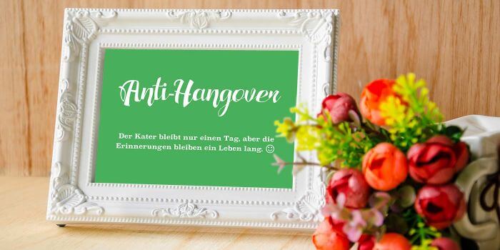 DIY: Hangover Kit zur Hochzeit mit kostenloser Vorlage