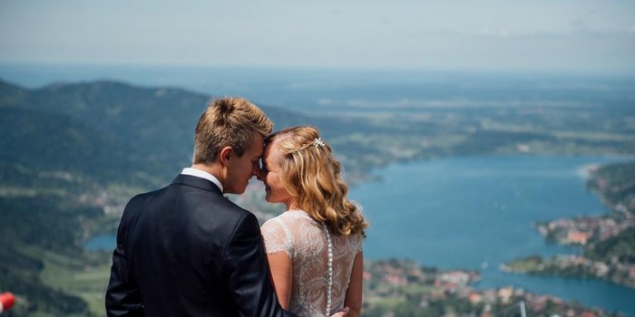 Fröhlich-frische Hochzeit am Tegernsee