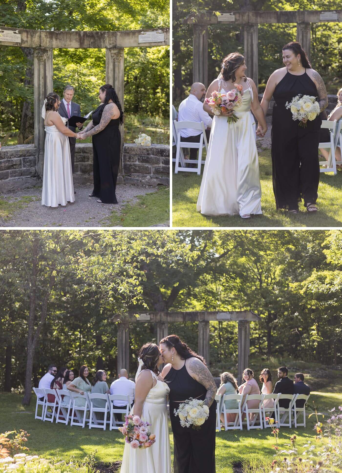 Schwarz Weiß Hochzeit
