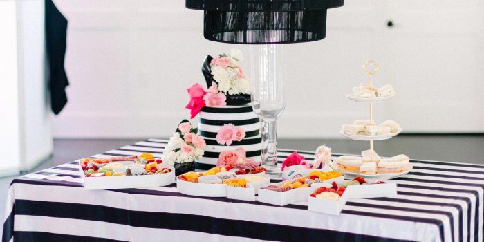 Die 33 schönsten Ideen zur Hochzeit in Schwarz-Weiß