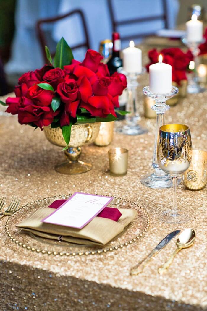 Deko für die Goldene Hochzeit: Die schönsten Ideen zu Tischdeko & Co
