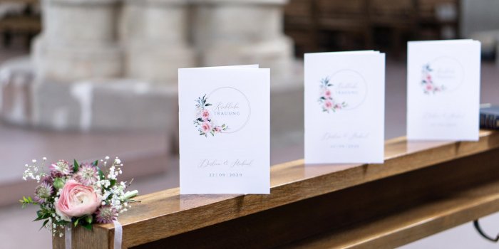 Kirchenheft für die Hochzeit – Infos, Tipps & Ideen