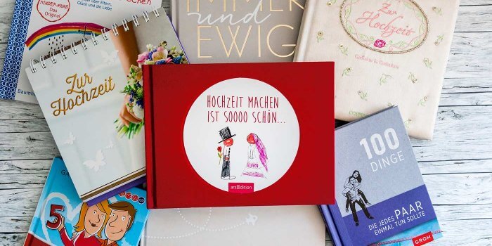 Die 15 schönsten Hochzeitsbücher im Überblick