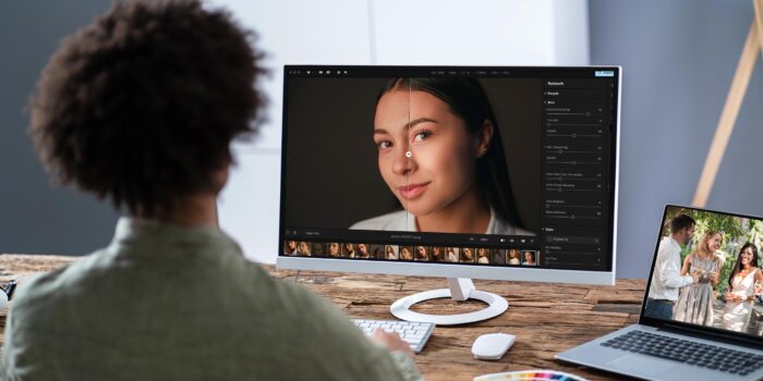 Portrait bearbeiten & Co.: So hilft KI Hochzeitsfotografen bei der Nachbearbeitung