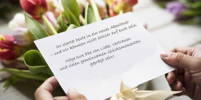 Emotionale Glückwünsche zur Hochzeit – Worte, die von Herzen kommen
