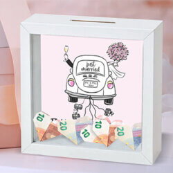 Hochzeitsgeschenk Geld Rahmen