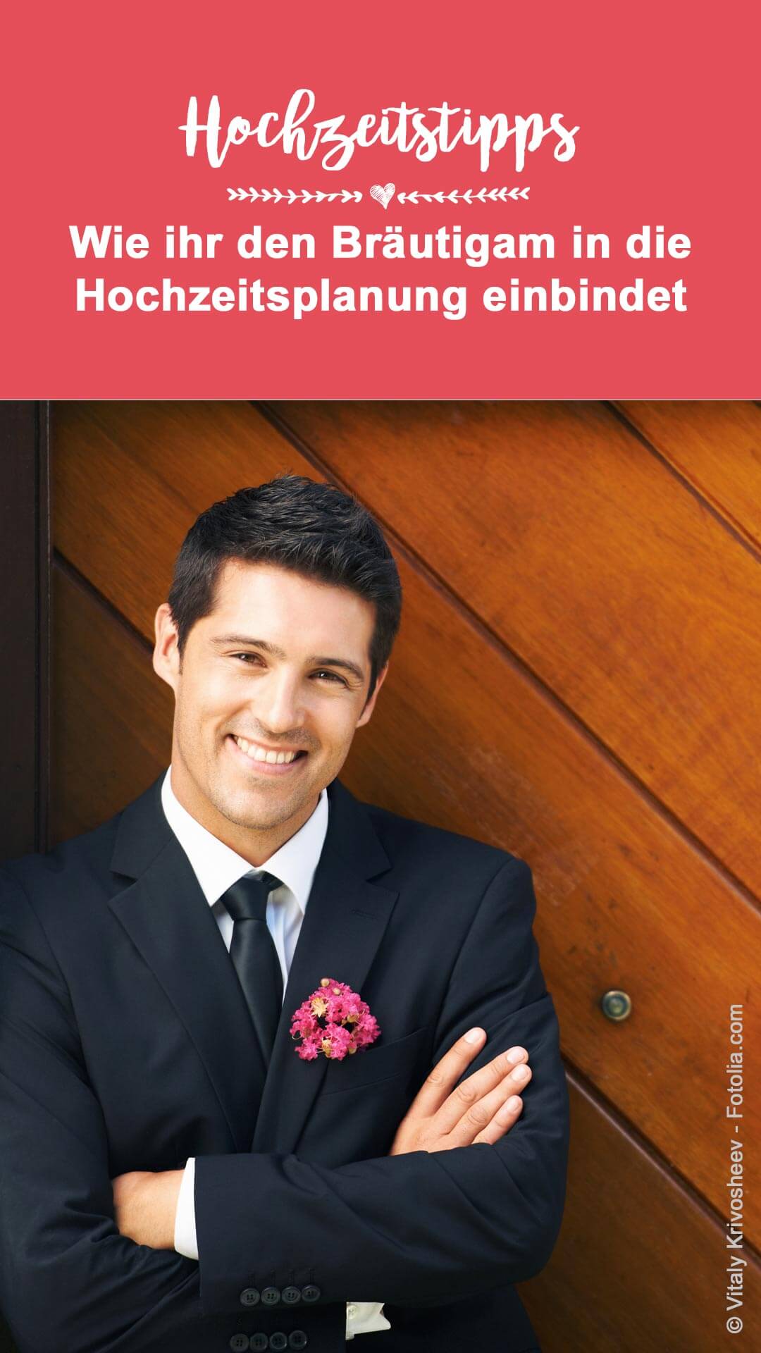 Bräutigam Hochzeit