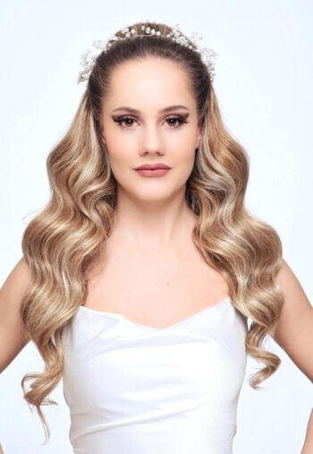 Brautfrisur mit Extensions