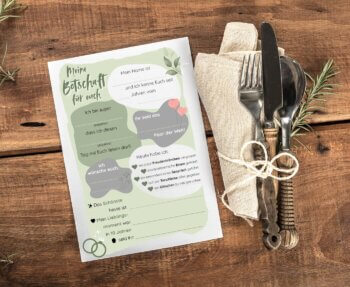Gästebuch Hochzeit Karten