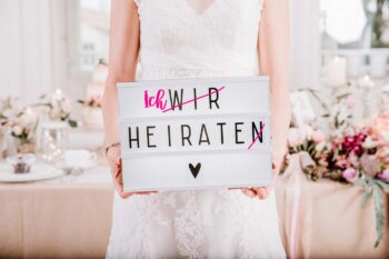 Hochzeit planen ohne Bräutigam