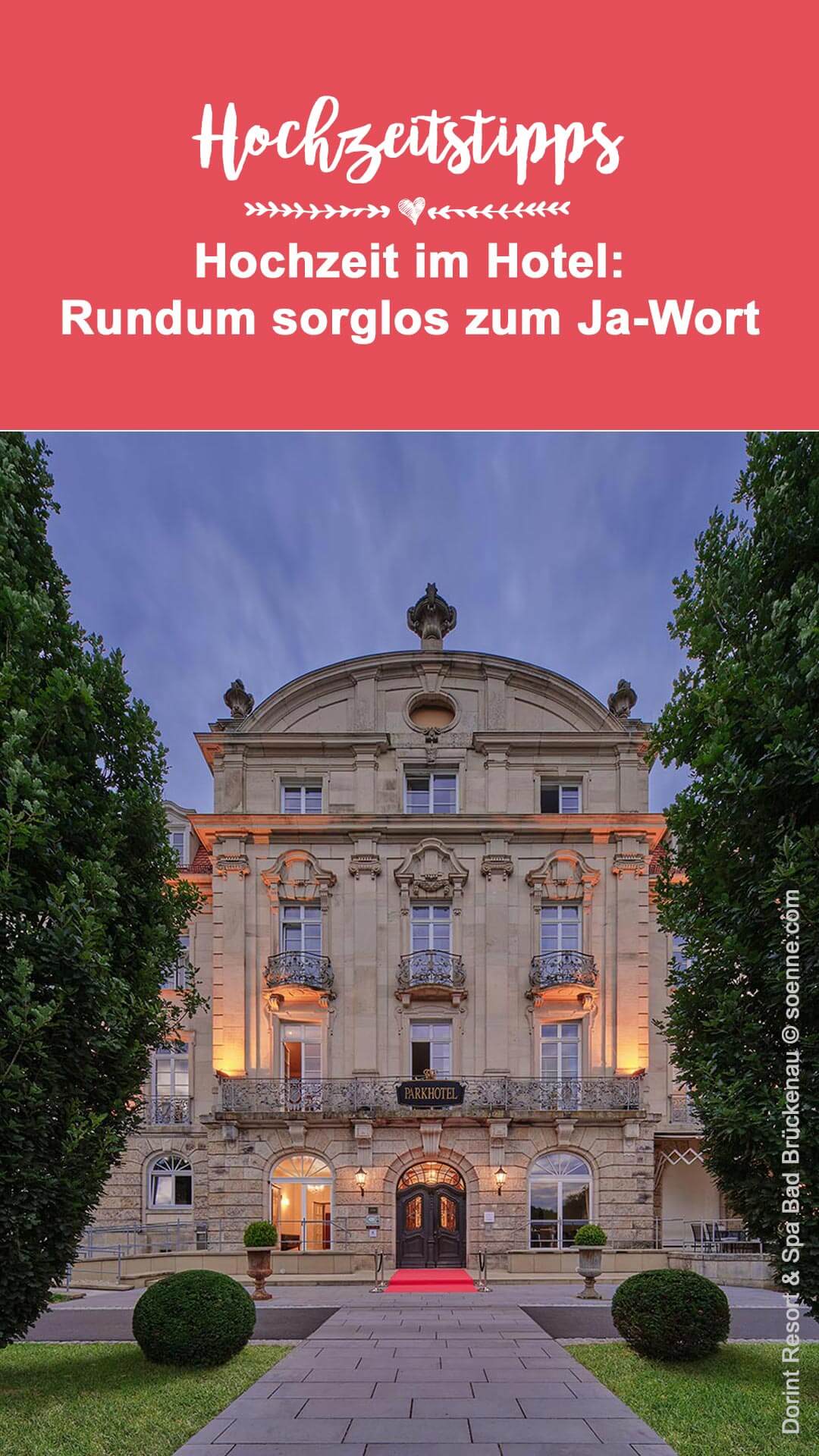 im Hotel heiraten
