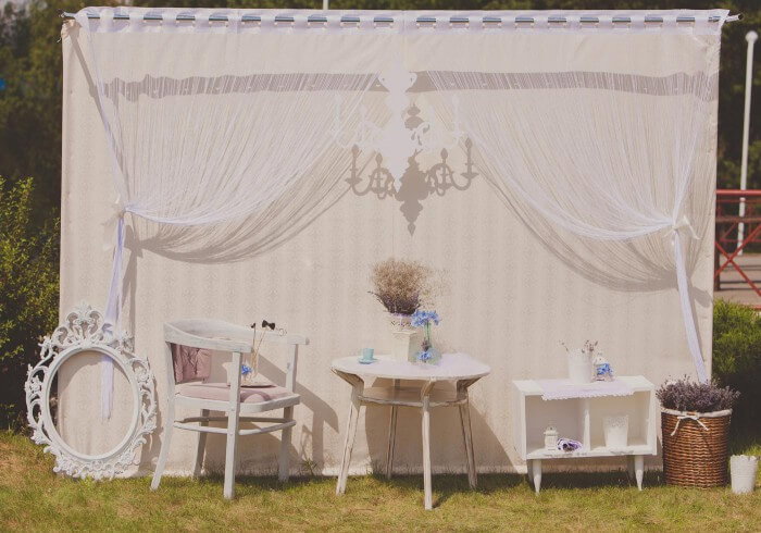 Photobooth Hintergrund Kulisse