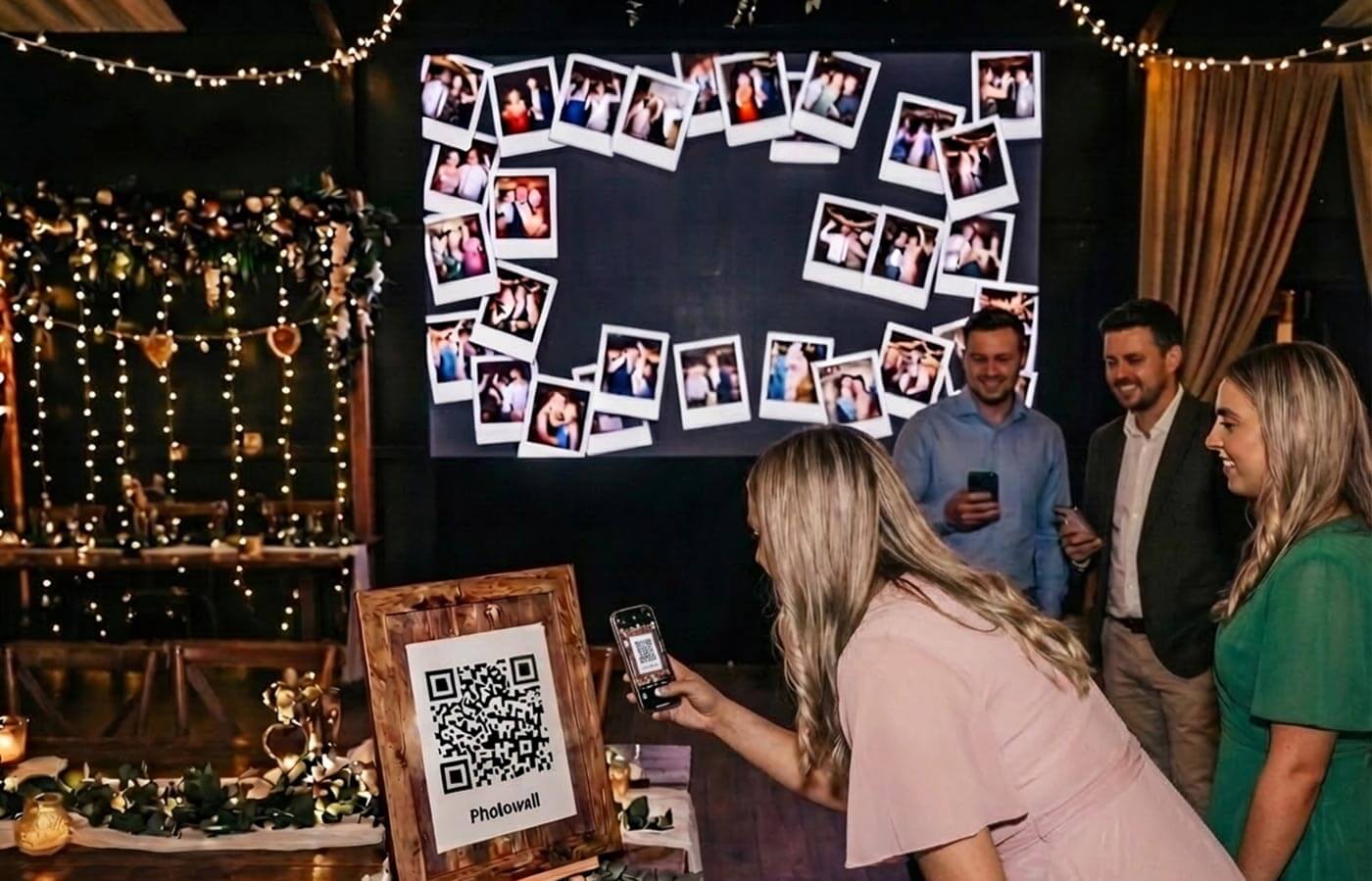 Photowall Hochzeit