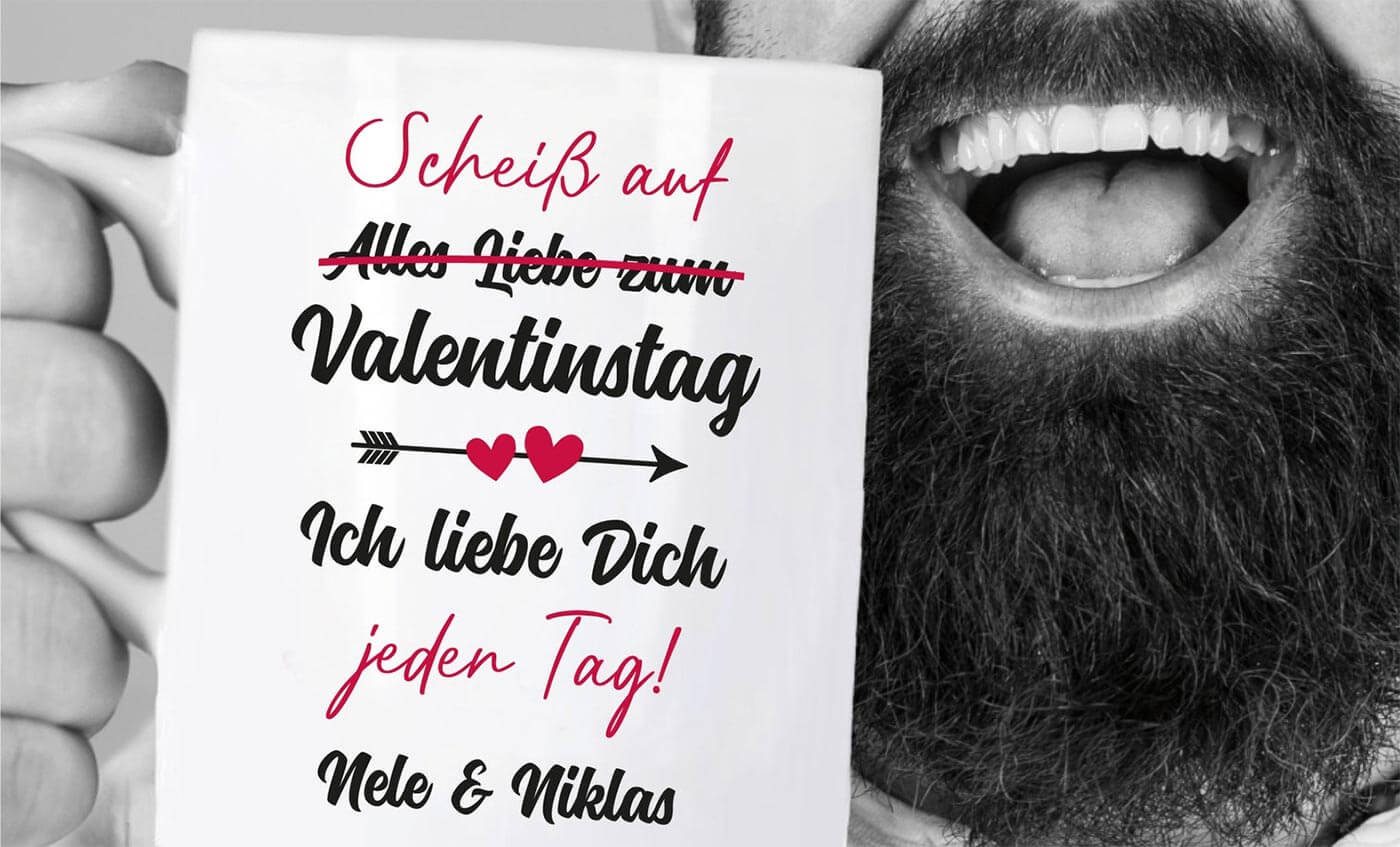 Schenkt man einem Mann was zum Valentinstag?