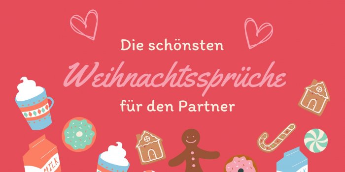 Romantische & lustige Weihnachtssprüche für den Partner