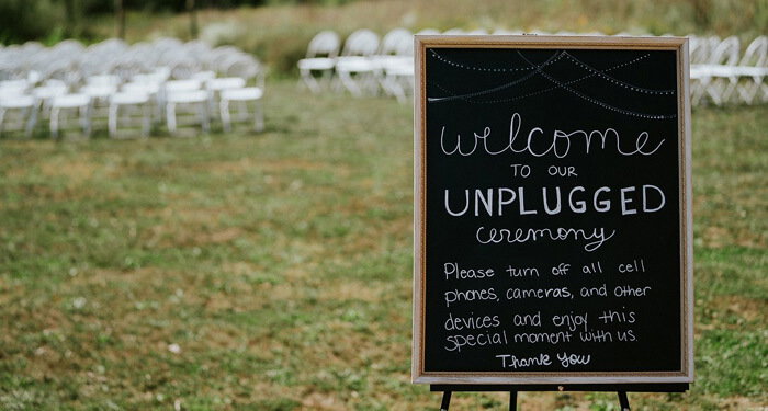 Hochzeit Handyverbot