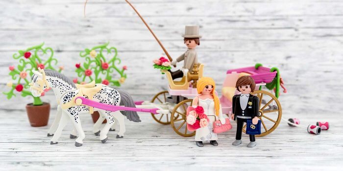 Playmobil zur Hochzeit: Playmobil Brautpaar, Kutsche & Co für Geschenk und Unterhaltung