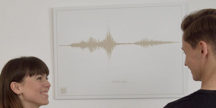 Heiratsantrag per Voice Poster